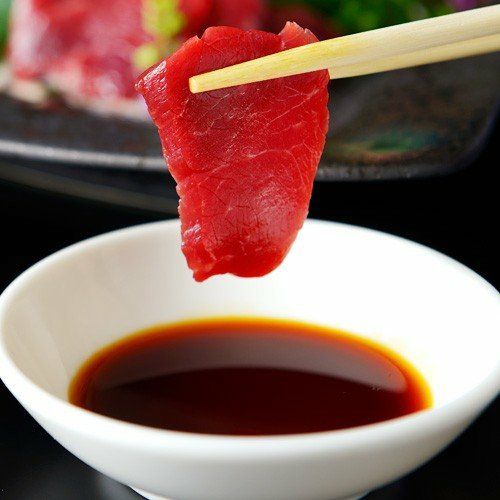 ブロック上赤身(80g)鮮馬刺し 熊本直送 | 菅乃屋 【公式通販